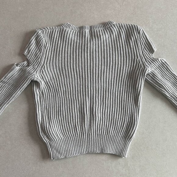 AllSaints Ria Cropped Sweater ASO Clary Fray - Picture 4 of 8